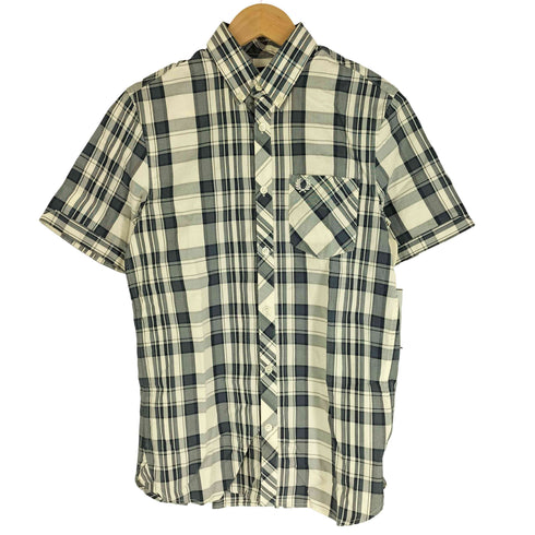 フレッドペリー FRED PERRY Bold Check Shirt 半袖 ボタンダウン チェックシャツ メンズ import:XS
