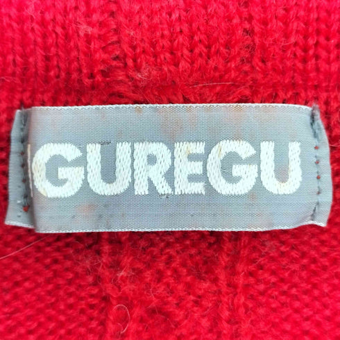 IGUREGU ケーブル編み ニットジャケット レディース