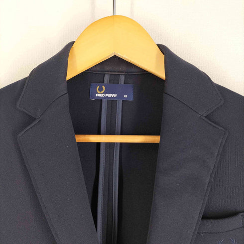 フレッドペリー FRED PERRY TAILORED JERSEY JACKET テーラード ジャージージャケット メンズ import:XS