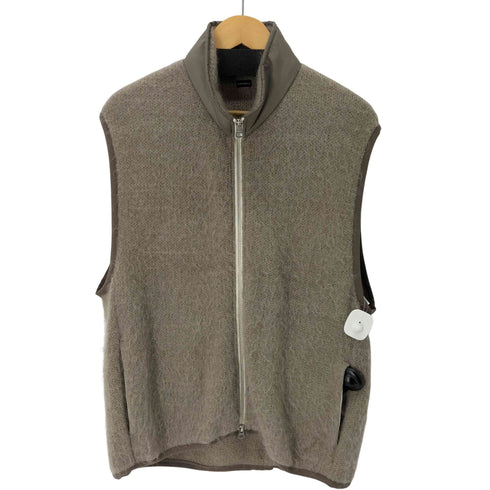 ナナミカ nanamica ZIP UP MOHAIR VEST ジップアップモヘヤベスト ダブルジップ メンズ JPN:S