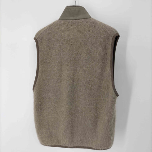 ナナミカ nanamica ZIP UP MOHAIR VEST ジップアップモヘヤベスト ダブルジップ メンズ JPN:S