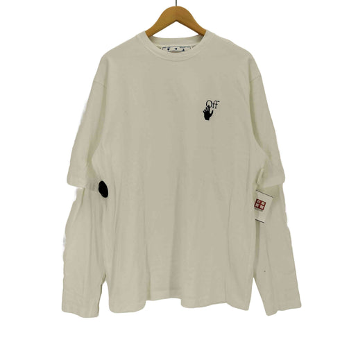 オフホワイト OFF-WHITE DEGRADE ARR DOUBLE SLEEVE メンズ JPN:L