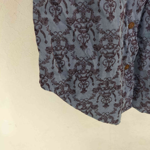 ヴィヴィアンウエストウッドレッドレーベル Vivienne Westwood RED LABEL 総柄 コーディロイシャツ レディース 2