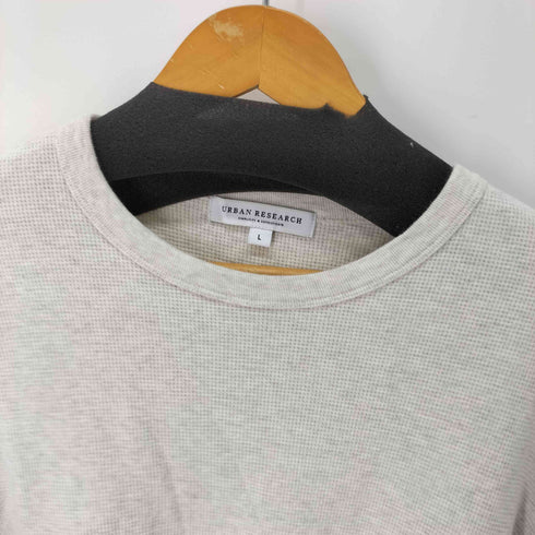 アーバンリサーチ URBAN RESEARCH 度詰めワッフルロングスリーブ メンズ JPN:L