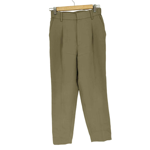 ビューティーアンドユースユナイテッドアローズ BEAUTY & YOUTH UNITED ARROWS サテンタックテーパードパンツ レディース JPN:M