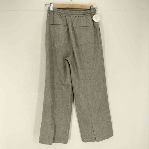 ユナイテッドアローズグリーンレーベルリラクシング UNITED ARROWS green label relaxing ミックス ツイード フレア パンツ レディース JPN:36