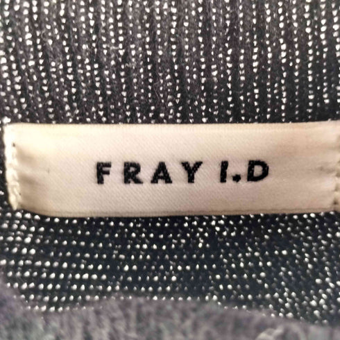 フレイアイディー FRAY I.D 18AW ウールカシミアプリーツミモレワンピ レディース FREE