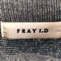 フレイアイディー FRAY I.D 18AW ウールカシミアプリーツミモレワンピ レディース FREE