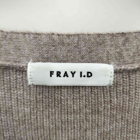 フレイアイディー FRAY I.D ドットチュールレイヤーニット レディース FREE