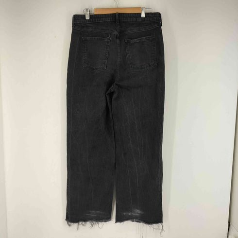 オールドネイビー OLD NAVY SKY-HI WIDE LEG ブラックデニムパンツ メンズ 14