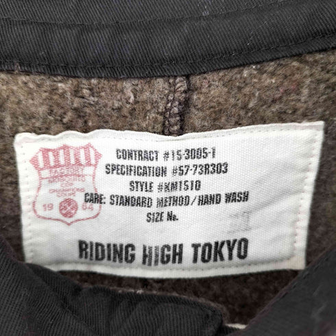 ライディングハイ RIDING HIGH アクリル混 ヘリンボーンパンツ メンズ JPN:M
