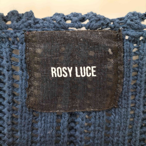 rosy luce CROPPED KNIT CARDIGAN レディース FREE