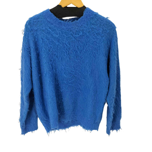 レイビームス Ray BEAMS 23AW ヘアリー シャギー クルーネック ニット レディース FREE