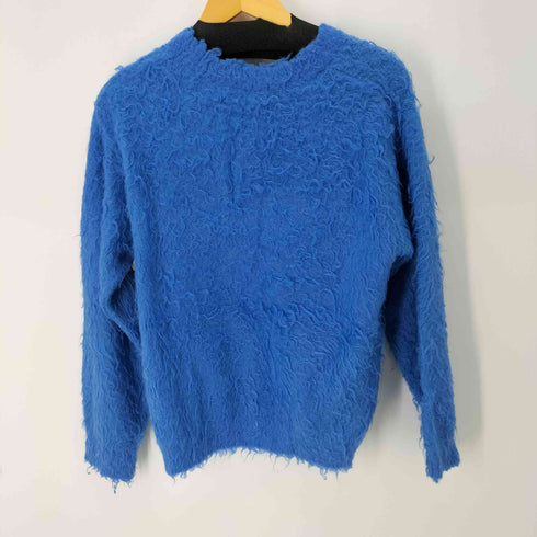 レイビームス Ray BEAMS 23AW ヘアリー シャギー クルーネック ニット レディース FREE