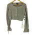 rosy luce CROPPED KNIT CARDIGAN レディース FREE