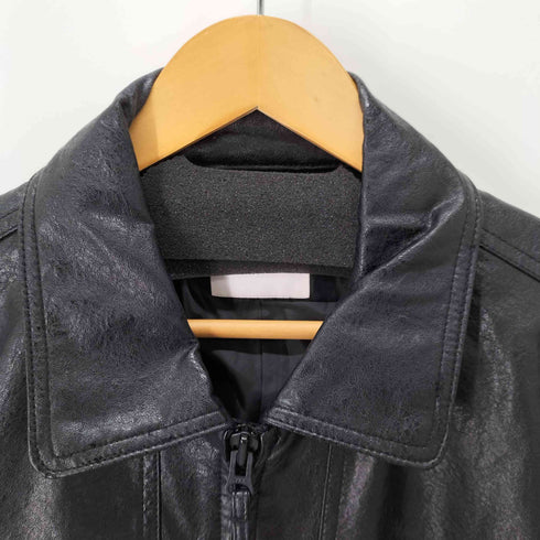 フリークスストア FREAKS STORE フェイクレザージップアップブルゾン メンズ JPN:M