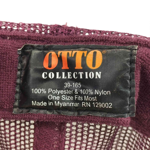 オット otto SOUVENIR TRUCKER CAP Builder Coffee & Cigarettes メンズ
