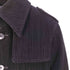 キャサリンハムネットロンドン KATHARINE HAMNETT LONDON ストライプ ベロア トレンチコート メンズ import:M