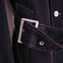 キャサリンハムネットロンドン KATHARINE HAMNETT LONDON ストライプ ベロア トレンチコート メンズ import:M