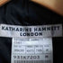 キャサリンハムネットロンドン KATHARINE HAMNETT LONDON ストライプ ベロア トレンチコート メンズ import:M