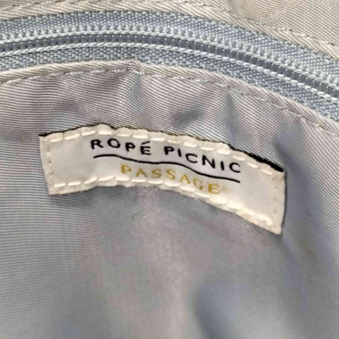ロペピクニック Rope Picnic レザー スクエア トートバッグ レディース
