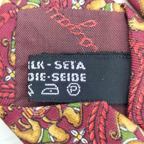サルヴァトーレフェラガモ Salvatore Ferragamo 総柄ネクタイ メンズ