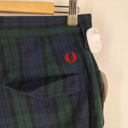 フレッドペリー FRED PERRY Check Short チェックハーフパンツ ショートパンツ ブラックウォッチ メンズ M