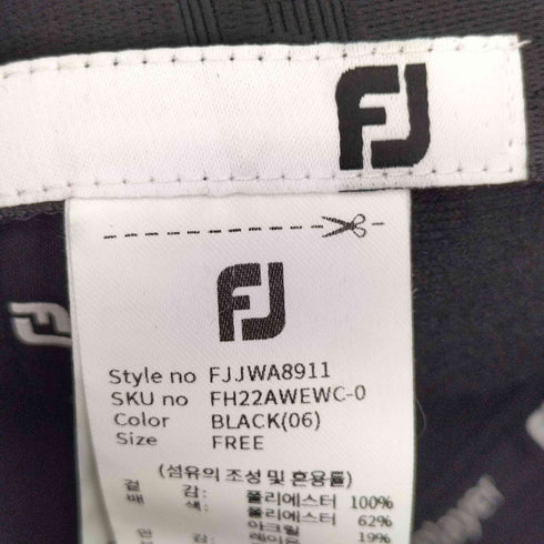 FJ FOOT JOY ボア ドッグイヤーキャップ ゴルフ メンズ FREE