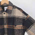 ザラ ZARA RELAXED FIT チェック シャツジャケット メンズ import:M
