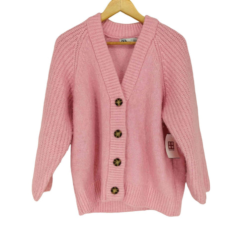 ザラ ZARA 4Bウールカーディガン レディース JPN:M