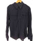 ディーゼル DIESEL シースルーL/Sミリタリーシャツ エポレット メンズ JPN:L