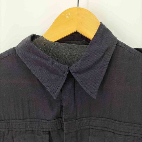 ディーゼル DIESEL シースルーL/Sミリタリーシャツ エポレット メンズ JPN:L