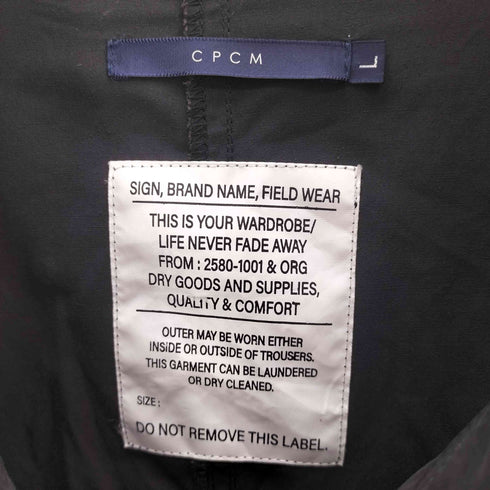 シーピーシーエム CPCM 22SS モッズコート メンズ JPN:L