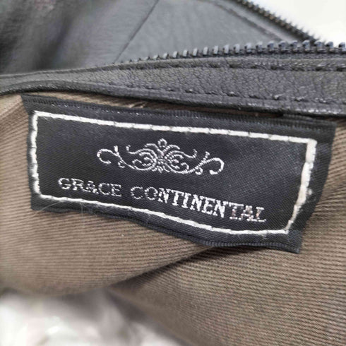 グレースコンチネンタル GRACE CONTINENTAL 2WAY スタッズレザートートバッグ ショルダーバッグ 本革 シボ革 レディース