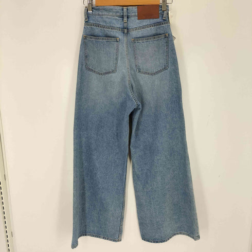 CREDORA ワイドデニムパンツ レディース