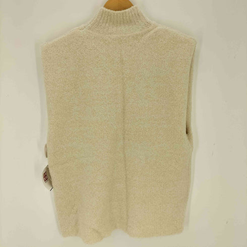 ザラ ZARA ハイネックラメノースリーブニット レディース import:M