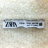 ザラ ZARA ハイネックラメノースリーブニット レディース import:M