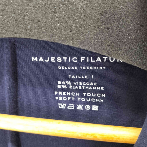 majestic filatures ボーダー1Bボンディングテーラードジャケット メンズ JPN:1