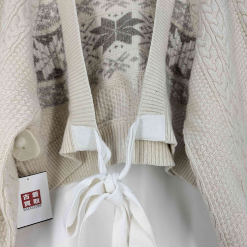 クレオルム CREOLME バックオープンアランニット レディース FREE