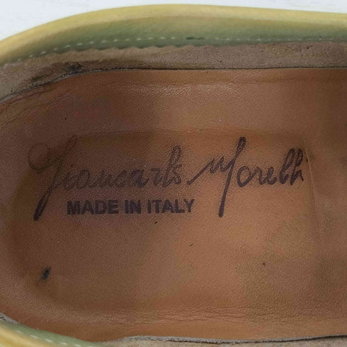 ジャンカルロモレリ GIANCARLO MORELLI イタリア製 レザー ローファー メンズ 41