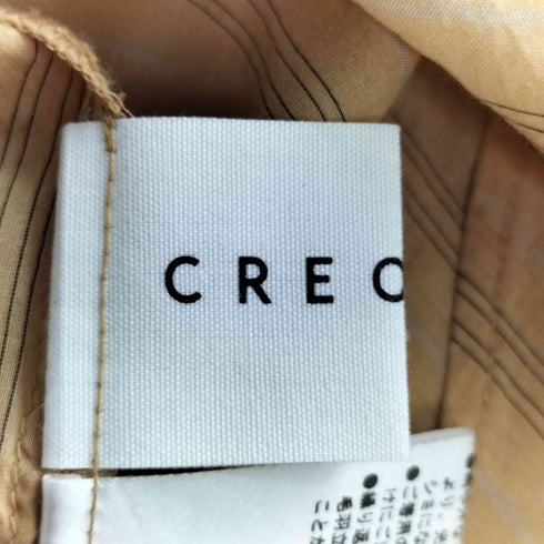 クレオルム CREOLME マオカラーストライプシャツ レディース FREE