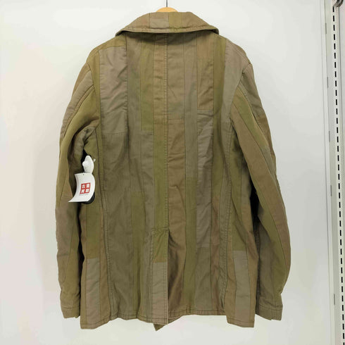 ジュンヤワタナベコムデギャルソンマン JUNYA WATANABE COMME des GARCONS MAN AD2006 パッチワーク Pコート メンズ SS