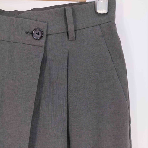 ビューティーアンドユースユナイテッドアローズ BEAUTY & YOUTH UNITED ARROWS ポプリン ラップ ワイドパンツ レディース JPN:M