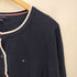 トミーヒルフィガー TOMMY HILFIGER ロゴ刺繍 カーディガン レディース L/G