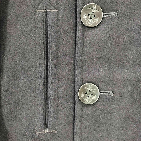 ユーエスネイビー U.S.NAVY 40s NAVAL CLOTHING FACTORY Pコート メンズ