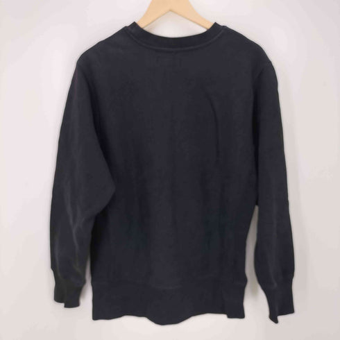 ビームス BEAMS フロントプリントクルーネックスウェットシャツ レディース JPN:L