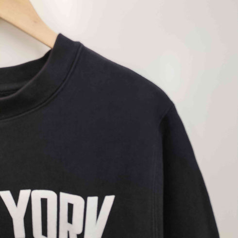ビームス BEAMS フロントプリントクルーネックスウェットシャツ レディース JPN:L