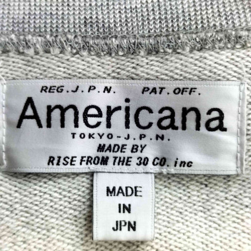 アメリカーナ Americana スウェットロングカーディガン レディース