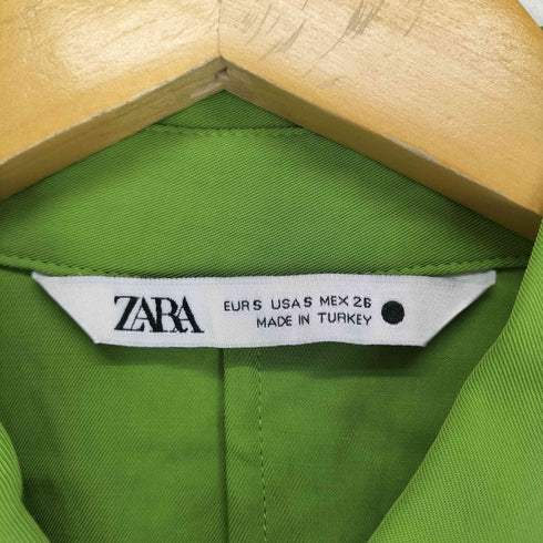 ザラ ZARA Apple Green Shirt Top レディース import:S