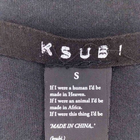 スビ KSUBI フロントプリント S/S Tシャツ メンズ JPN:S
